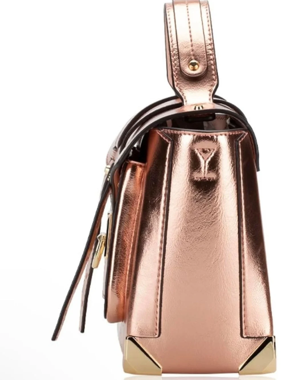 Michael Kors Manhattan Medium Patent Satchel NWOT